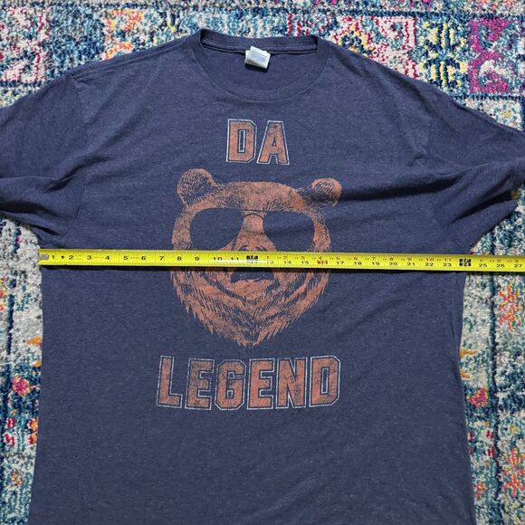Lost Gods Da Bears Chicago Bears NFL Short Sleeve Crewneck T-Shirt Size XL - Picture 4 of 4